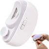 USB Rechargeable Electric Nail Clipper with LED Light, 360 Rotating Grinding, Dual Speed Control
