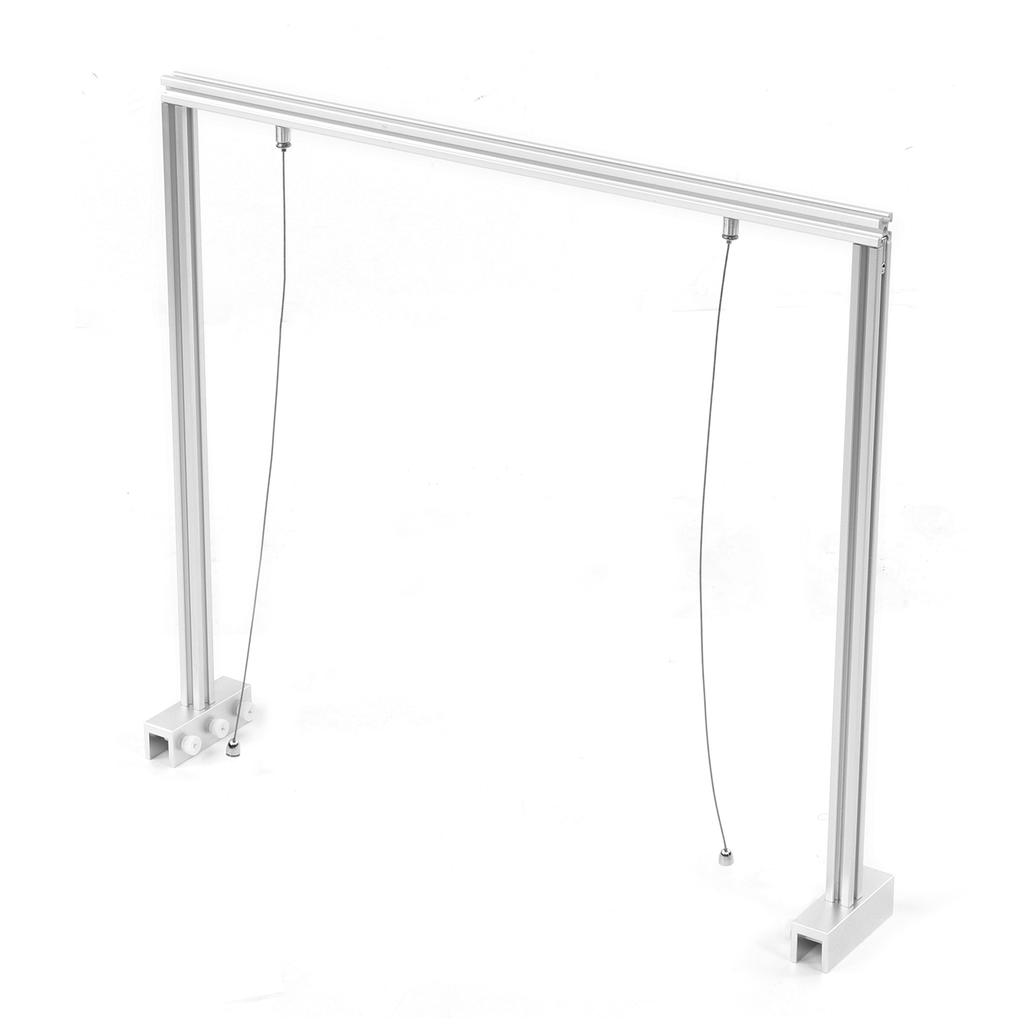 Reptile Lamp Stand Adjustable Aluminium Alloy Hanging Lamp Holder for Turtle Tank Fish Tank