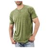 Men's Short Sleeve T-Shirts Casual Blouse Round Neck Tee Shirt Summer Soft Tops