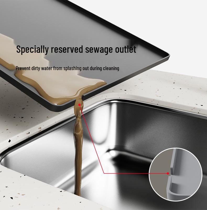 Silicone Coffee Machine Draining and Drying Mat - Multipurpose Kitchen Counter Mat