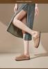 Aogushi Deng Women's Soft Sole Slip-On Mules - Autumn 2026 Closed Toe, Thick Sole, Outdoor Half Slippers