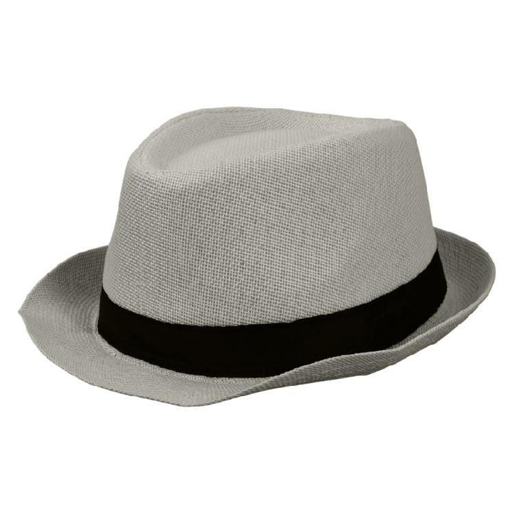 Short Brim Fedora Hats Classic Hat with Bands Solid Color One Size Fit Most