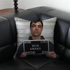 N-Nick Amaro Pillow Law & Order Character Cushion Cover Pillow Case Anti-Dustmite Invisible Zipper Silky Plush Cushion