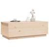 Vidaxl Stolik Kawowy, 100X50X35 Cm, Lite Drewno Sosnowe