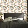 Wallpaper Small Flowers White, Light Gray and Cream 50x1000