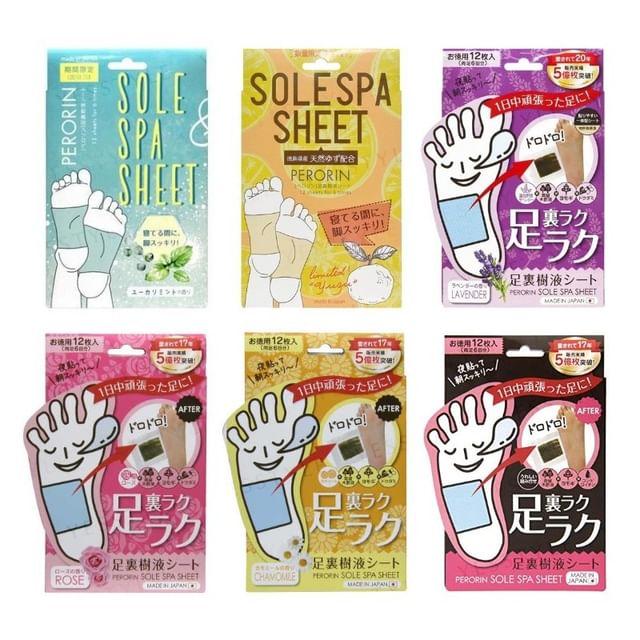 Sosu - Прозрачная простыня Perorin Sole Spa Chamomile - 6 pairs