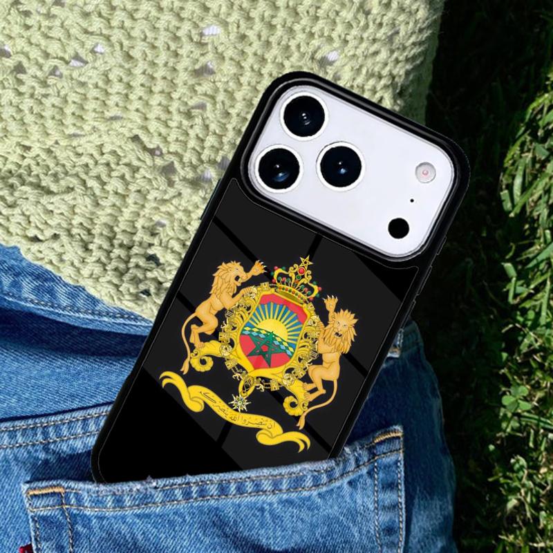 Morocco Flag Moroccan Unique Mobile Phone Case Compatible with IPhone 17 16 15 14 13 12 11Pro Max 17 Air Cover