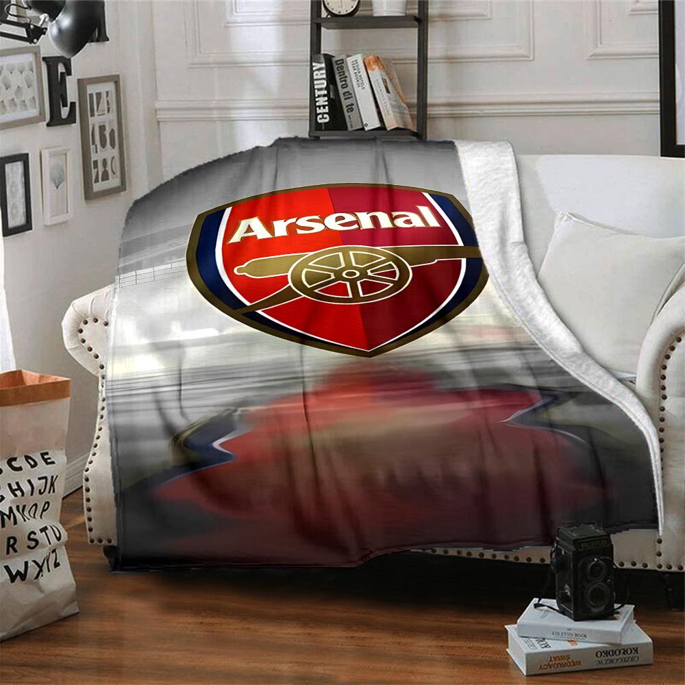 Coperta Arsenal Morbida e Accogliente Perfetta per Sedia da Ufficio Divano Spiaggia per Tutte le Stagioni Design Allegro Regali per Famiglia o Amici
