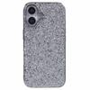 For iPhone 16 Plus Case TPU+PC Sparkling Glitter Phone Back Cover