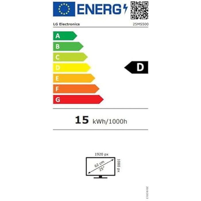 Moniteur LG 25MS500-B 24' Full HD 100 Hz
