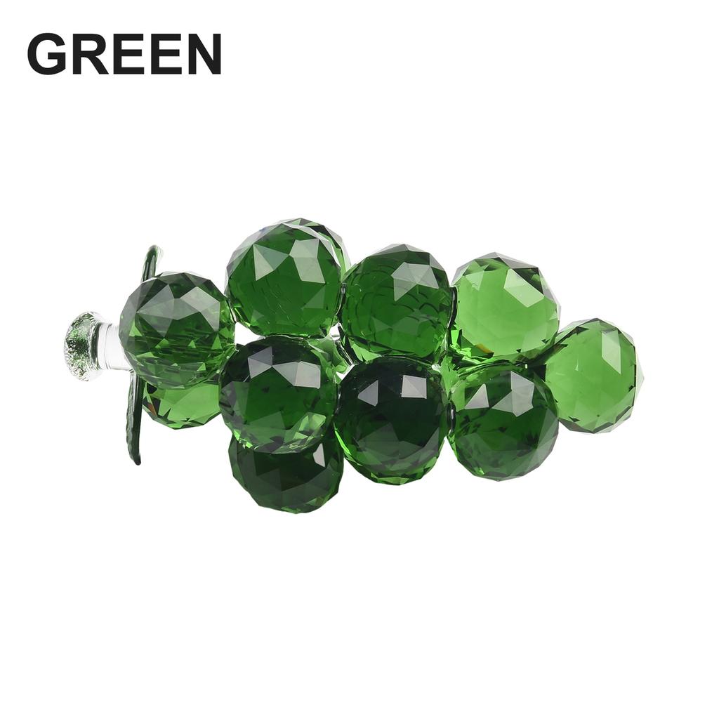 For Crystal Grape Ornament for Wedding Decoration Lattice Cabinet Home Decor