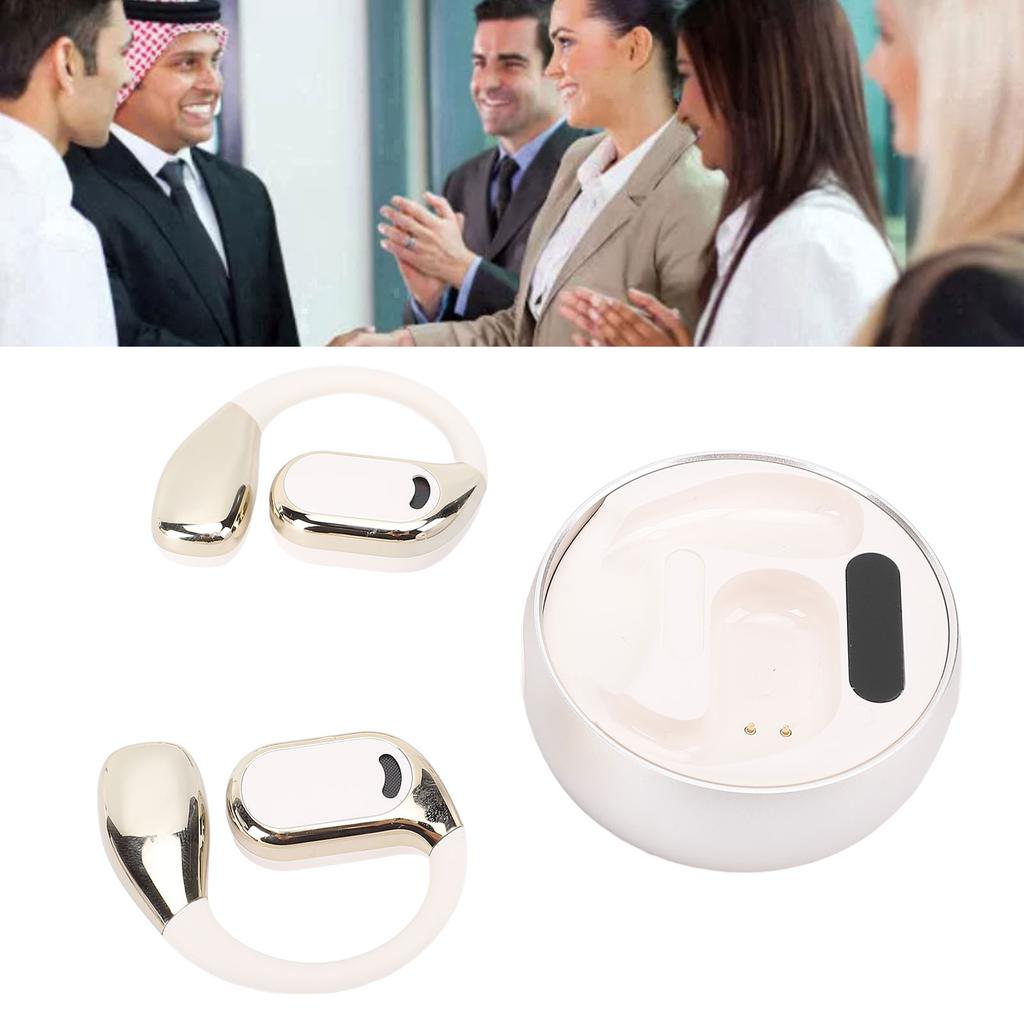 Al Übersetzung Kopfhörer 144 Sprachen Übersetzung in Echtzeit Lange Akkulaufzeit Smartes Ohrbügel Tra