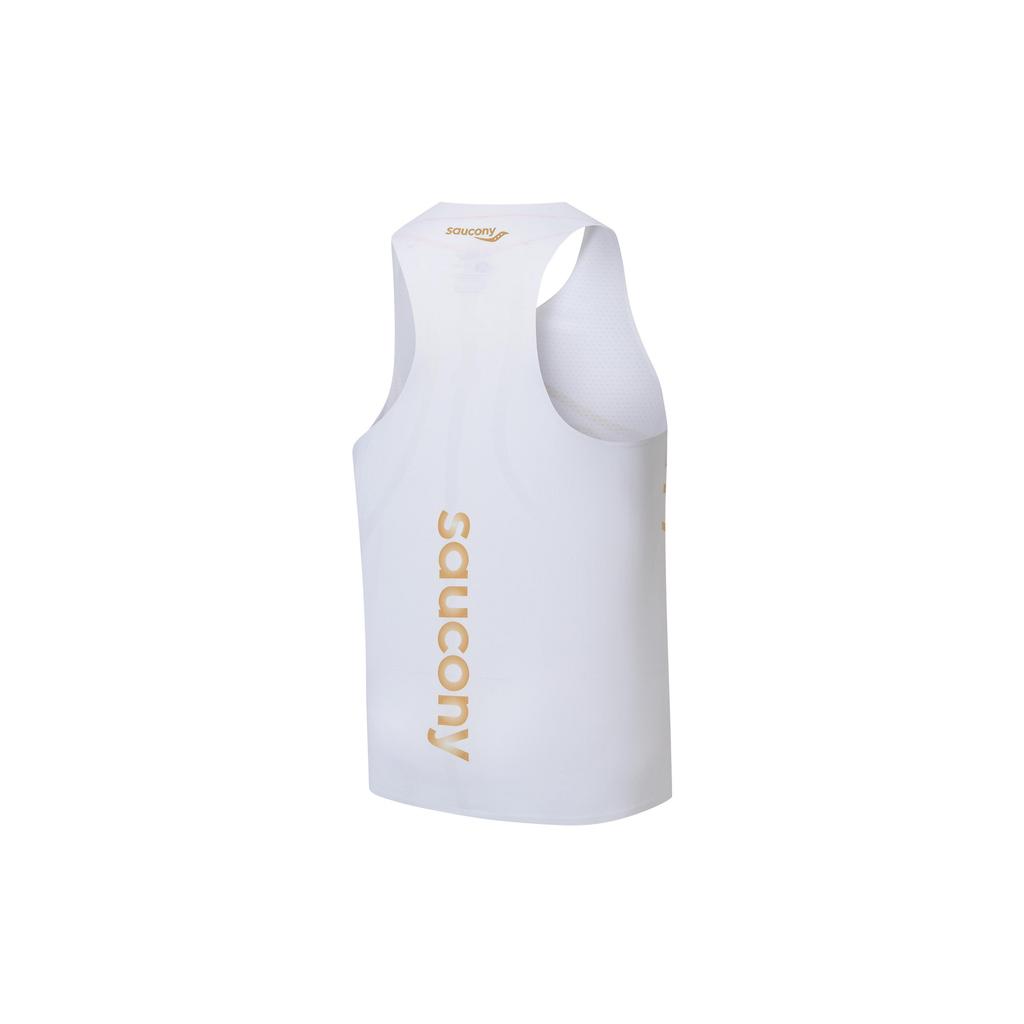 Saucony Running Tank Top Unisex White SC2230271A-WT02