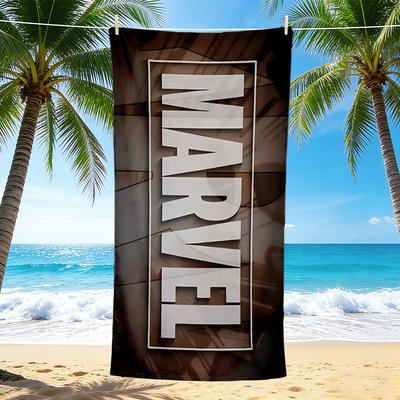1Pc Marvel Universe Adventure Beach Towel Quick Dry Multiuse For Beach Pool Gym Yoga Home Travel Christmas Halloween Xmas Gift S1367