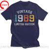 Vintage Limited Edition Best Of 1989 Cassette T Shirt Original Made In 1989 Tshirt Birthday Gifts Retro Born in 1989 Tee Shirt