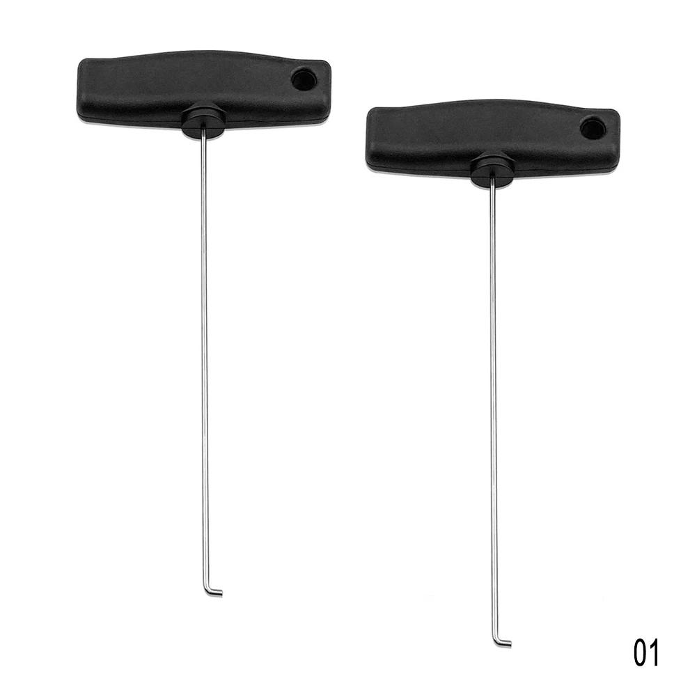2Pcs Car Pull-out Hooks T-Handle Speedometer Removal Pulling Instrument Extractor Accessories Disassembly Tool For Mercedes-Benz