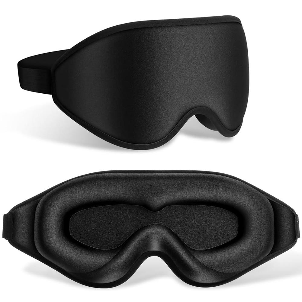3D Memory Foam Sleep Mask 100% Blockout Light Soft Eye Mask Blindfold Sleeping Aid For Travel Slaapmasker