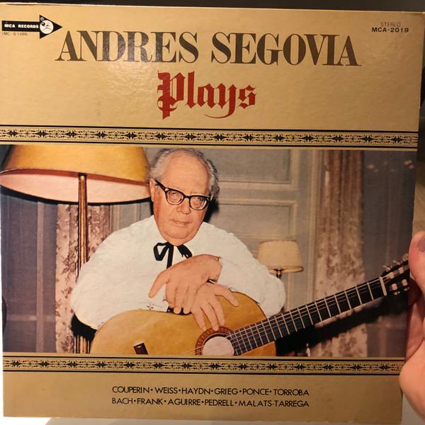 

LP Record ANDRES SEGOVIA Plays MCA2019 MCA Japan Obi Classical Used
