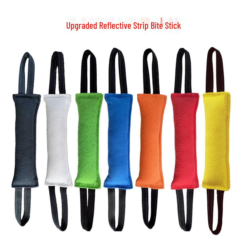 TEMU Dog Training Tear-Resistant Bite Stick: Interactive Tug-of-War, Fetch, and Chew Toy for Pets.