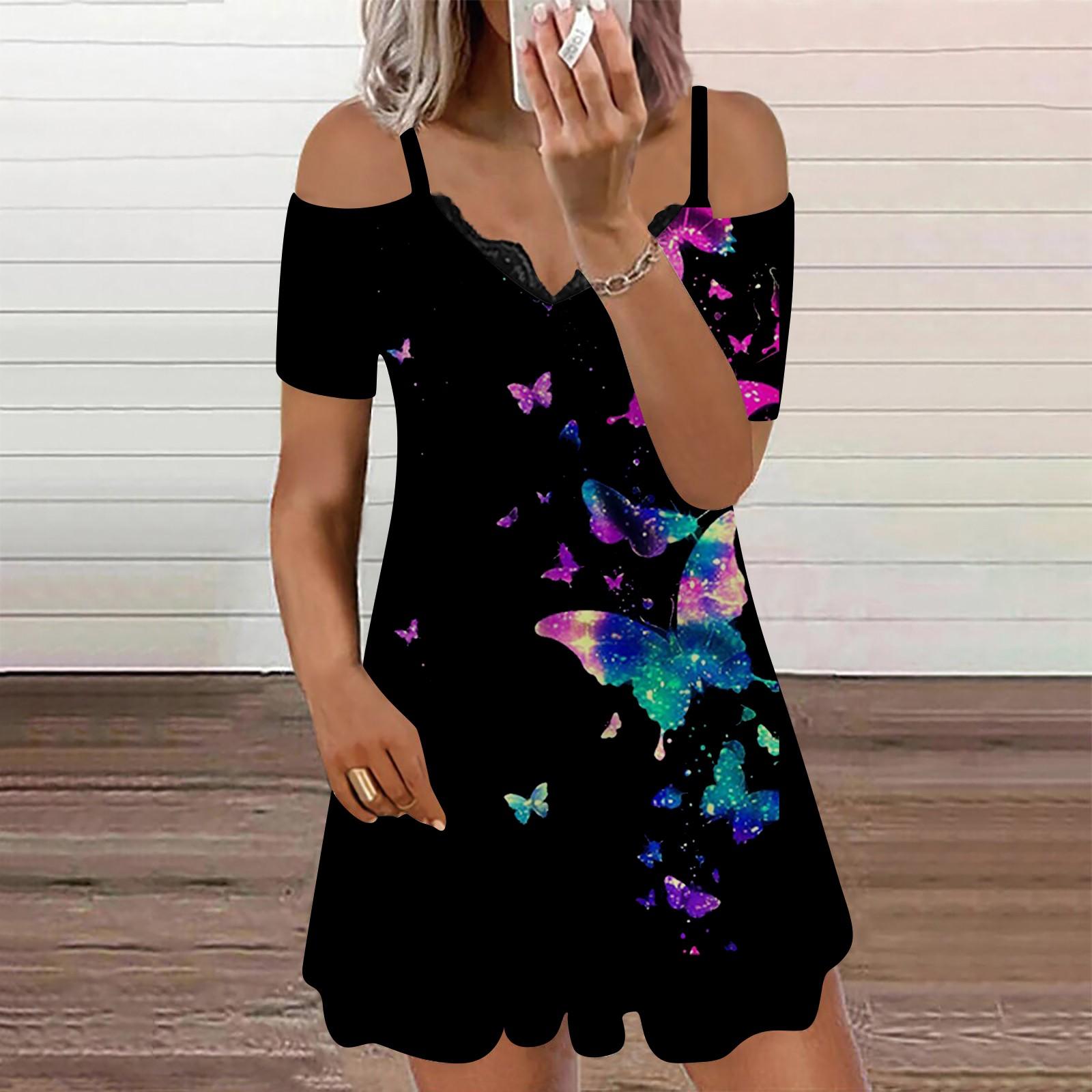 

(SU)Женское платье, повседневная юбка-комбинация с принтом, сарафан XXL