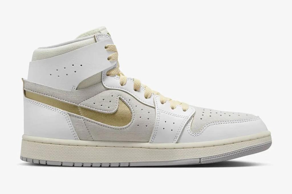 DV1307-107 Nike Air Jordan 1 High Zoom CMFT 2 Metallic Gold