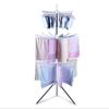 Collapsible Clothes Drying Rack , Stainless Steel Hanging Rods, Use