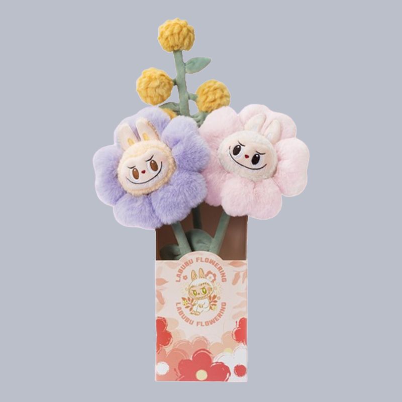 New POP MART Flower Fairy Collection THE MONSTERS Dolls Small PPMT-2312-0039