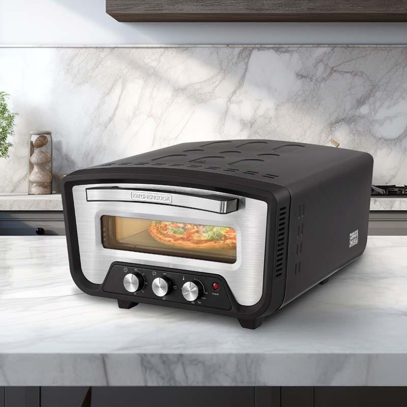 Kitchencook - K Pizza Lite - Four à Pizza - 2200 W - Pierre à Pizza Et Pelle
