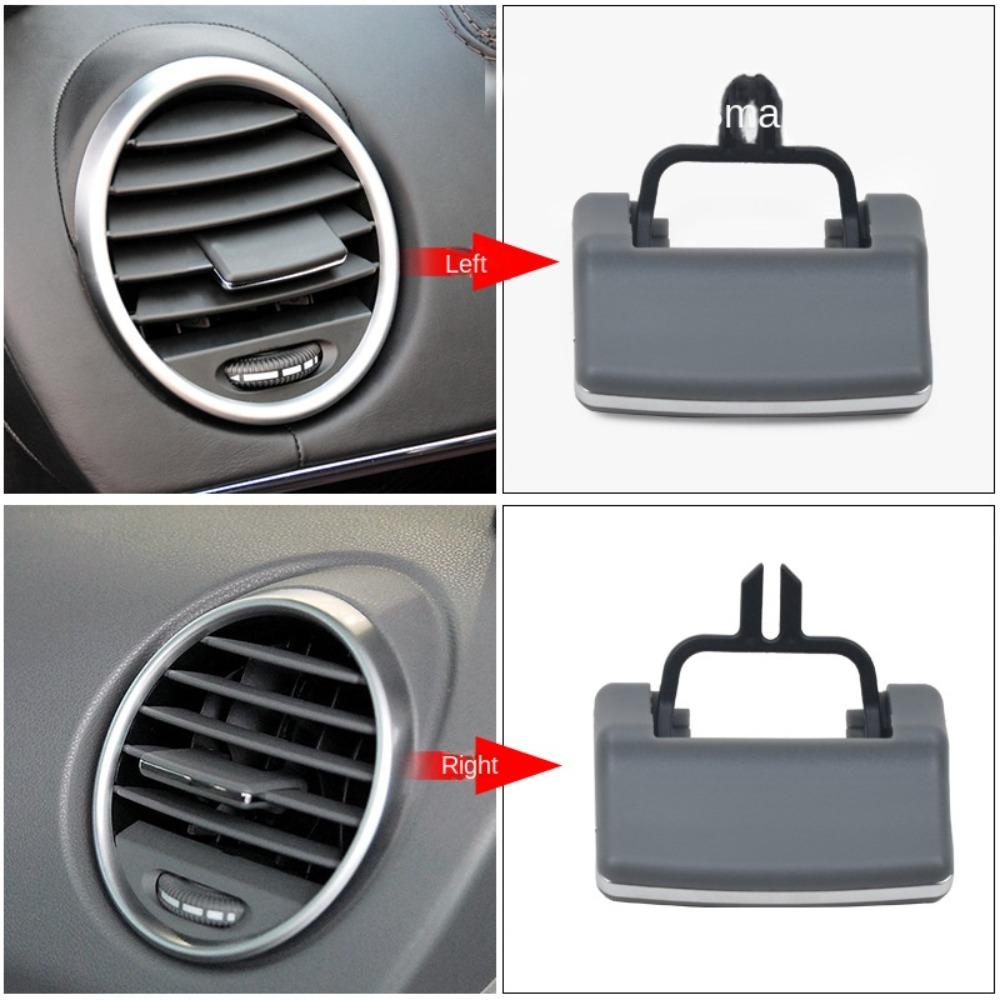 Front Car Outlet Silder Clip Air Conditioning Vent Clip Slide Air Conditioner Outlet Pick for Mercedes Benz W164 GL350 GLE GLS