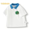 Balabala Boys' Short-Sleeve Polo T-Shirt