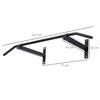 Professional Wall Pull-Up Bar with Steel Structure, 113 x 41 x 20cm, Black