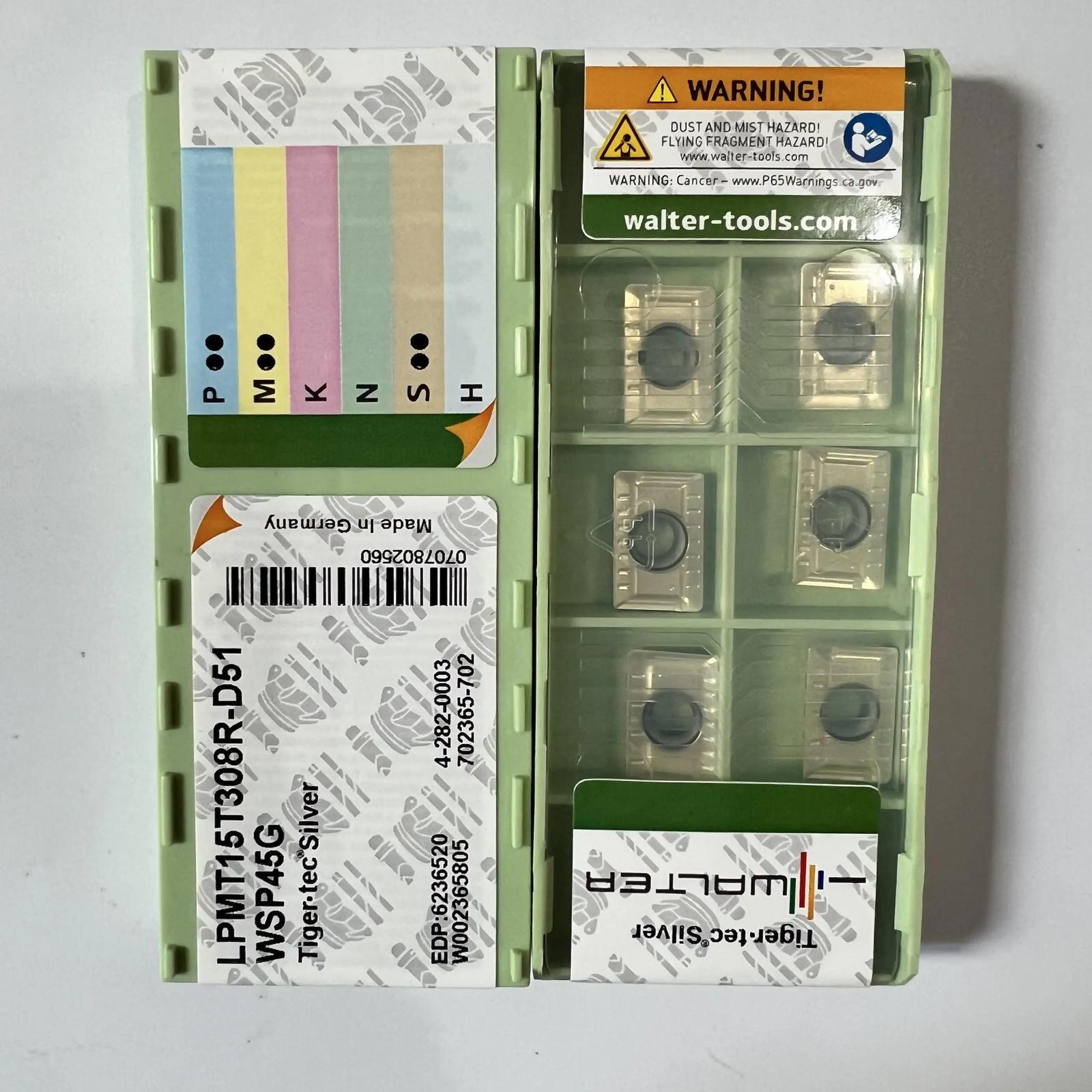 

Оригінал / LPMT15T308R-D51 WSP45G / Промислові різальні пластини з твердого сплаву 10 шт.