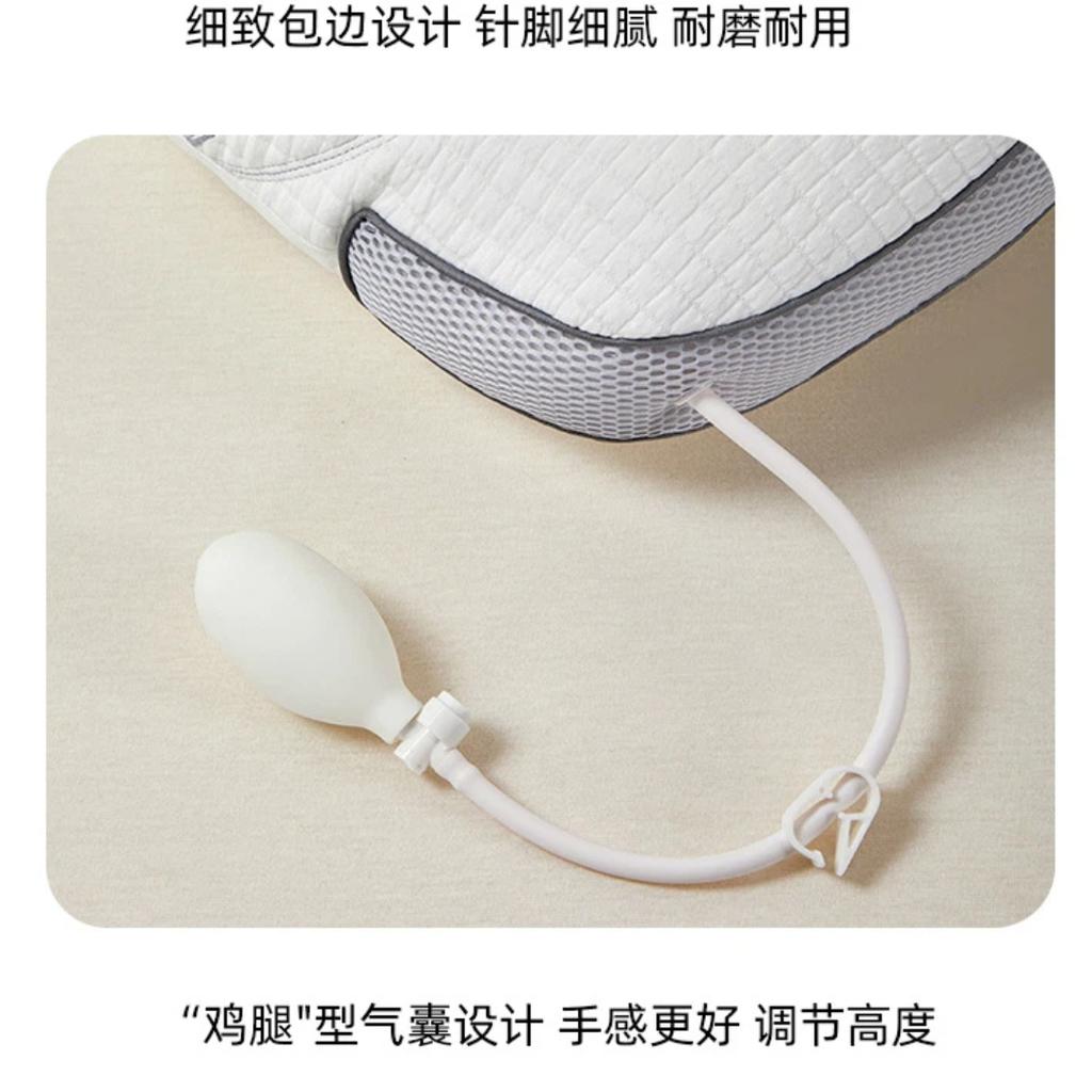 Adjustable Airbag Neck Pillow Inflatable Cervical Support Pillow for Sleeping Massage Breathable Pillow Core