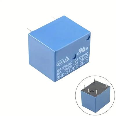 24V Relé SRD-24VDC-SL-C T73 5-pinové PCB typ silové relé Elektronická DIY sada srd24vdcslc