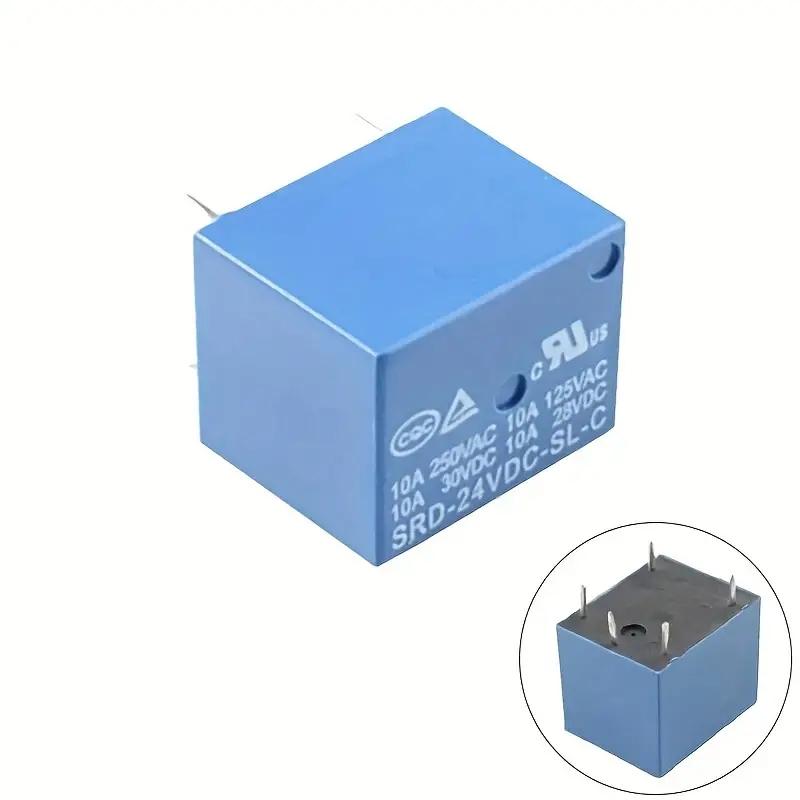 

24V Relay SRD-24VDC-SL-C T73 5 Pin PCB Type Power Relay Electronic DIY Kit srd24vdcslc