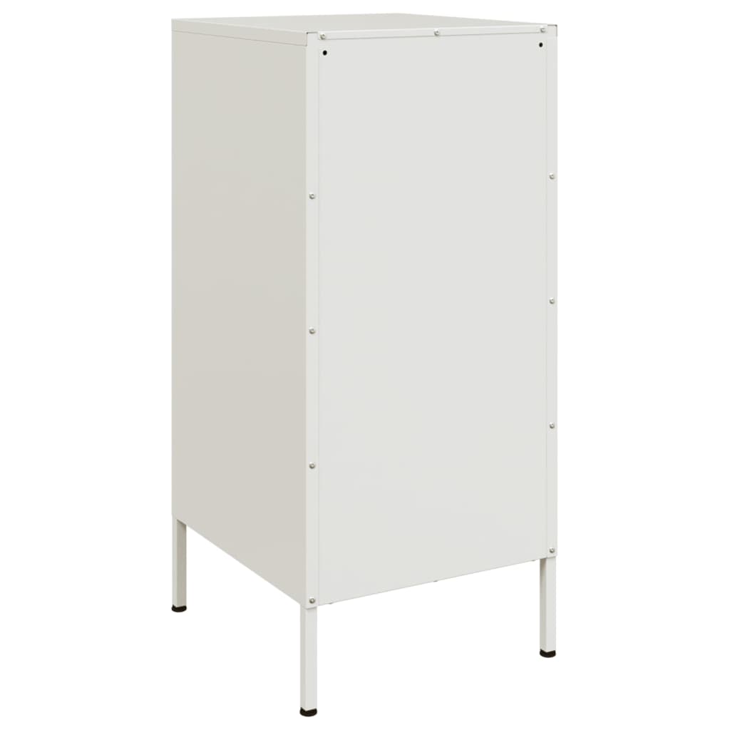 Sideboards 2 pcs White 36 x 39 x 79 cm Steel