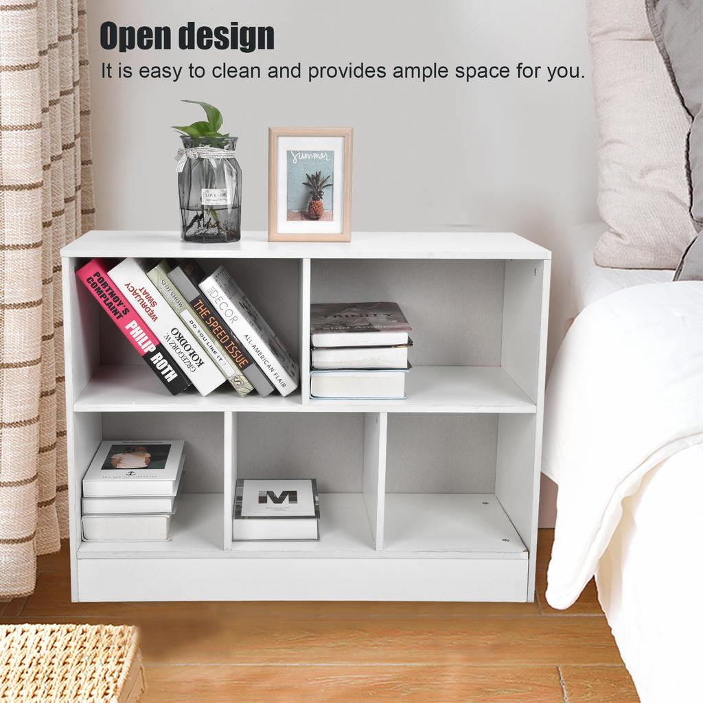 Book Cabinet Bookcase Modern Cabinet Open Type Large Storage Space Multi Compartment Bookshelf for Home Bookshelf