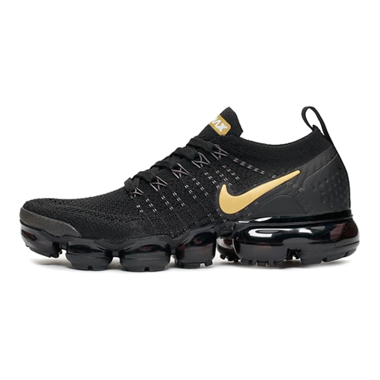 Nike Air VaporMax 2 Schwarz Metallic Gold Damen 942843-012