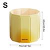 1PC Portable Foldable Bathtub for Adults, Large Deep Soaking Tub, Space-Saving Collapsible Bath Bucket for Indoor Outdoor Use