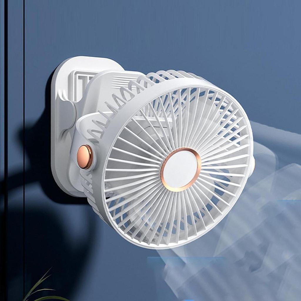 Usb Mini Handheld Clip Fan Portable Ultra-Quiet Rechargeable Electric Cooling Fan Cute Small Size For Students And Home Use