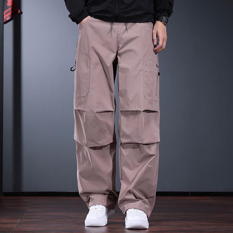 Jialeinuo Men's Outdoor Triple-Proof Quick-Dry Straight-Leg Casual Pants