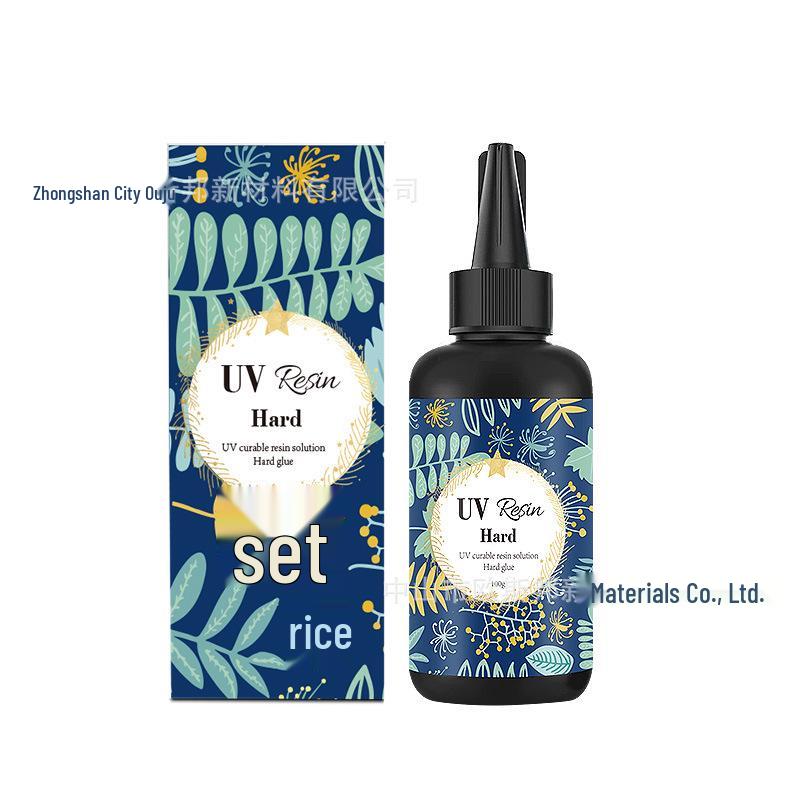 High Transmittance UV Glue for DIY Jewelry, Flowers, Quicksand, Mahjong, and Epoxy Sealing