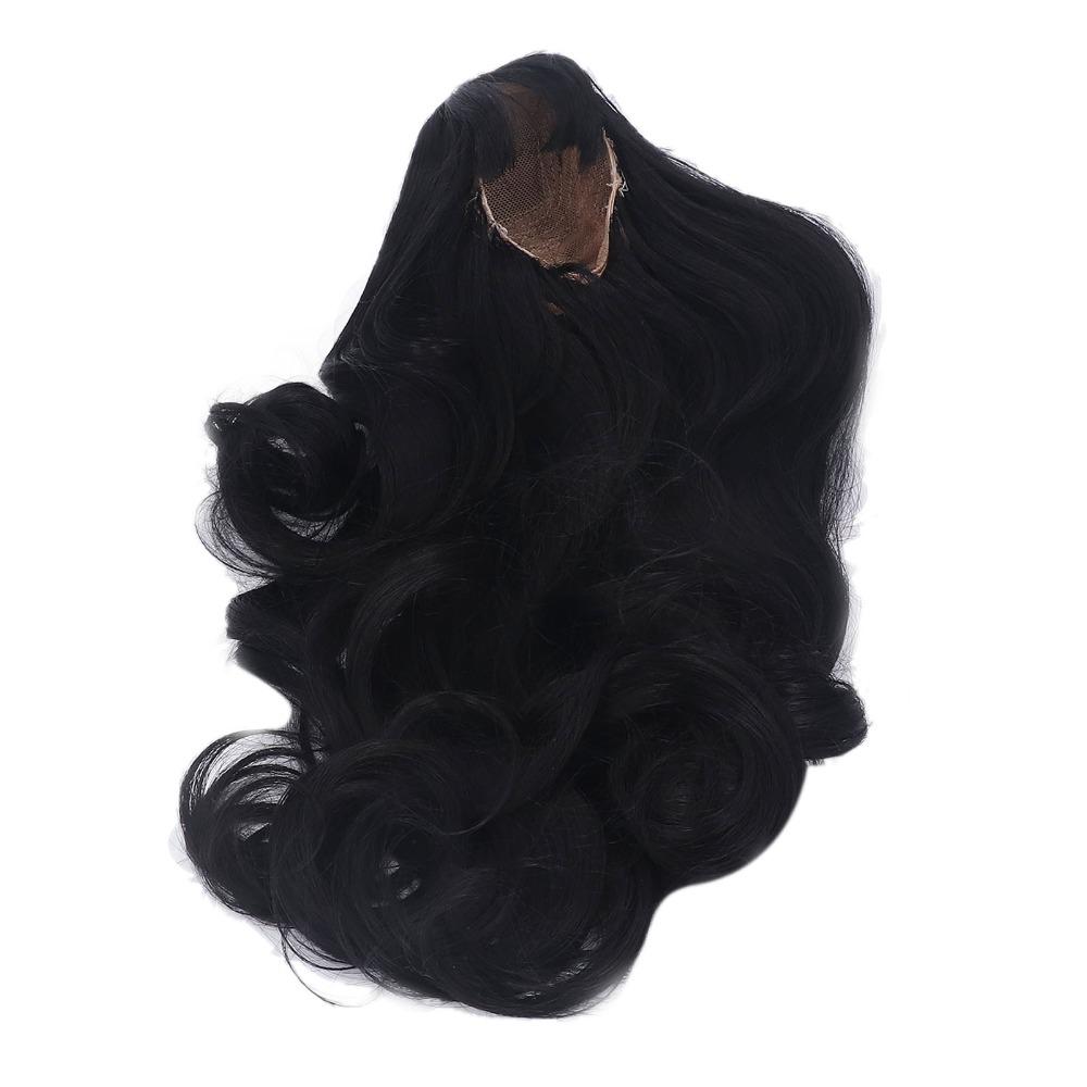 Long Curly Hair DIY Doll Wig Soft Doll Replacement Wig Doll Accessories Doll Hair Wig  1/3 Doll