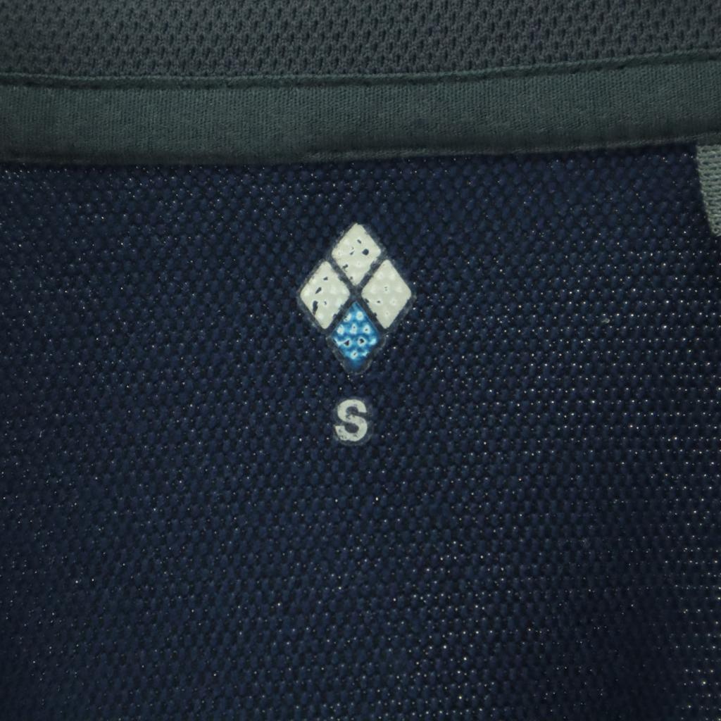 mont-bell brand logo Long sleeve Geoline Jacket S Navy Jersey Men's Used