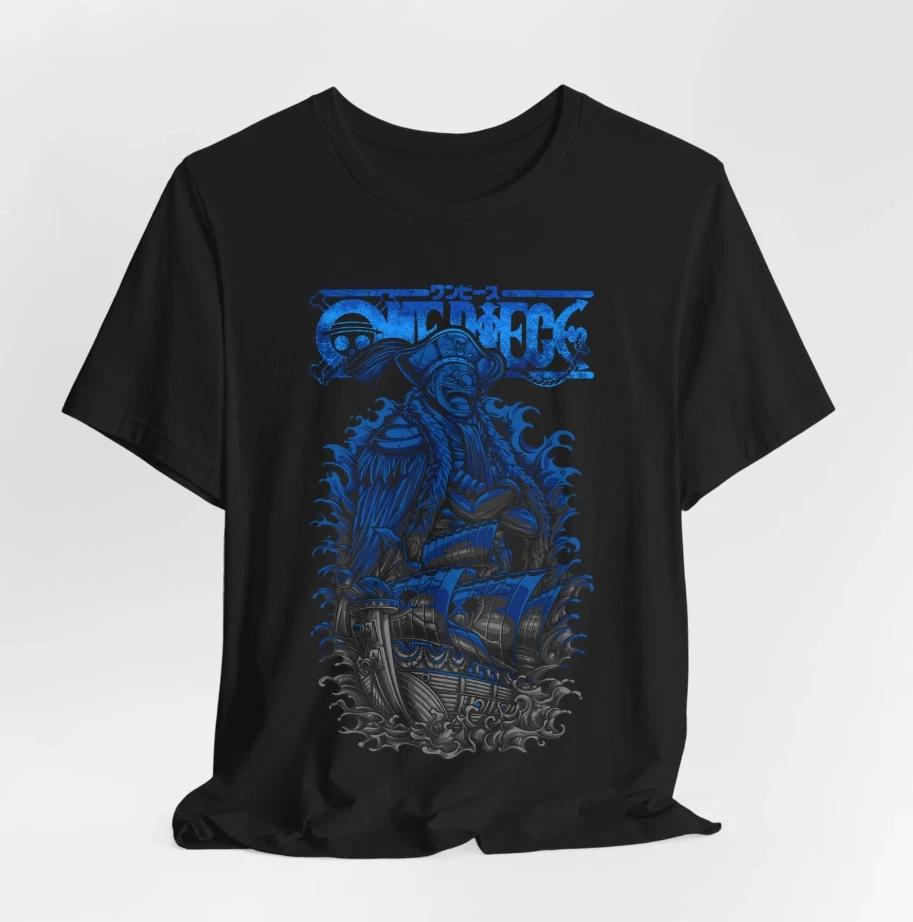 Buggy Anime Graphic Tee, Unisex T-Shirt for Anime Fans, Cartoon Character Shirt L