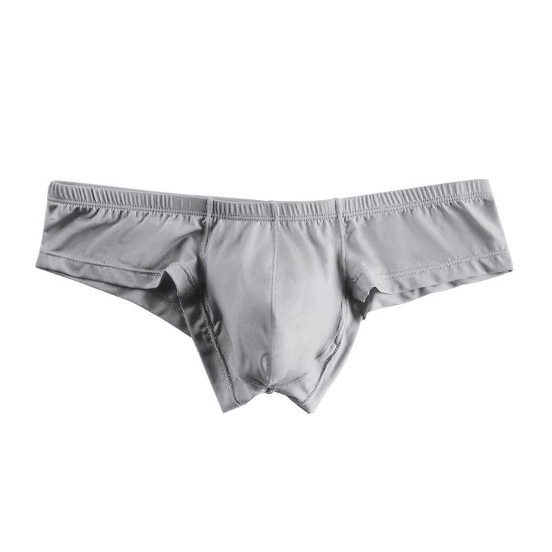 Men Erotic Clothing Modal Men's Triangle Pants Solid Color Bikini Low Waist Hip Clip Non Marking Underwear Sports Comfort Breathable Pants Underwear