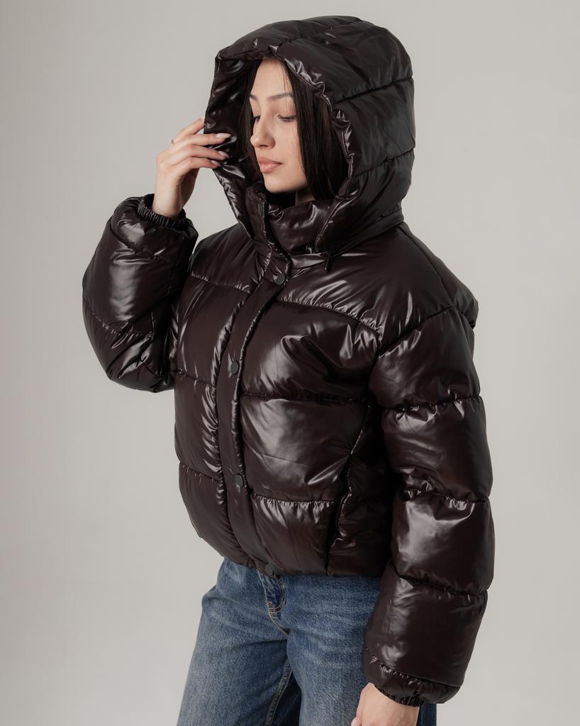 Куртка бомбер Julia 15600 42 шоколад