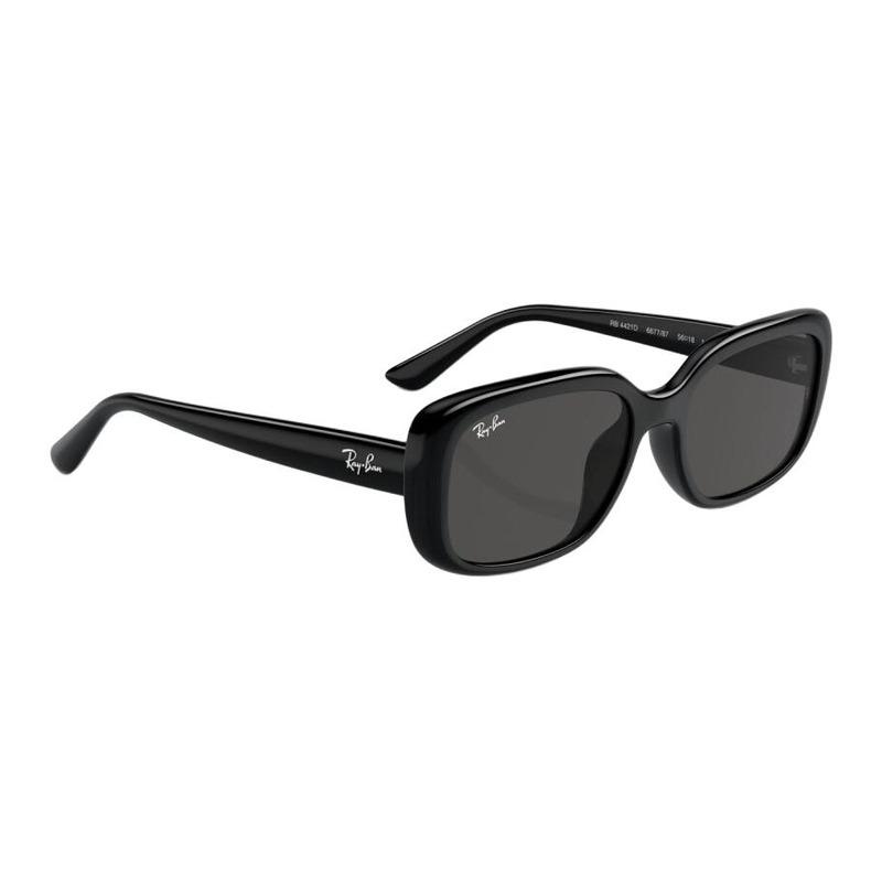RAYBAN Logo Square Sunglasses Unisex Couple Style RB4421D667787
