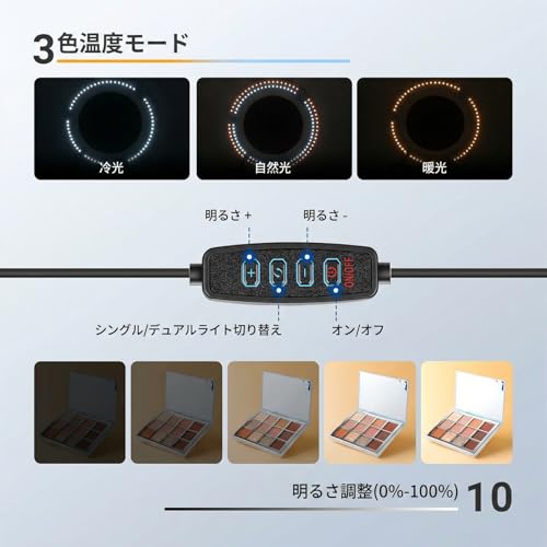 NEEWER BASICS LB30B Photo Booth, 30x30x30cm, Bicolor Photo Studio Light Box, Foldable Photography Booth with 6-Color Backdrops, 120 LEDs, CRI95+, 5800