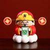 Chinese God Of Wealth Lucky Car Pendant Small Gift Creative Car Ornaments Car Interior Decoration Get Rich Fortune Fairy Garden